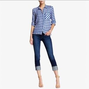 Joe's Jeans Lexington cuffed cropped capri pants size 28